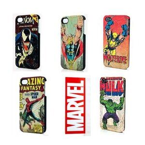 MARVEL iPhone 4/4S COLLECTORS Case Covers Spiderman IronMan Hulk Venom WOLVERINE